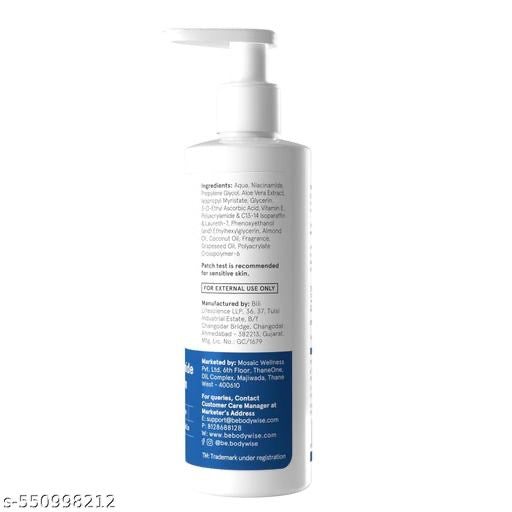 Be Bodywise 10%
Niacinamide Body Lotion 200ml