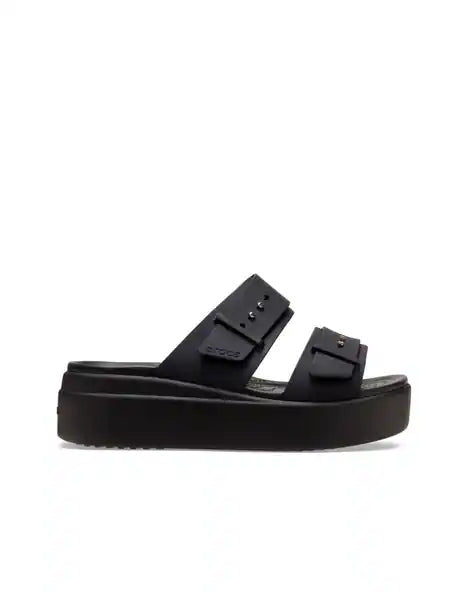 Crocs Brooklyn Buckle Low Wedge sandals