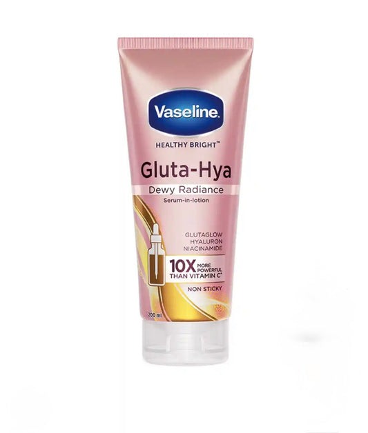 Vaseline Gluta-Hya Dewy Radiance
Lotion with Glutathione - 200 ml