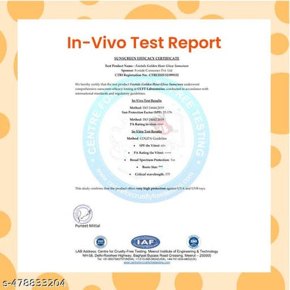 Foxtale Premium Sun Block Sunscreen