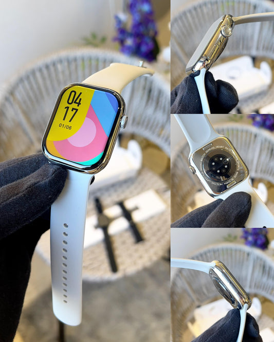 Series 11 double belt with apple logo on/off