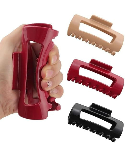 Flexible Hair Claw Clips