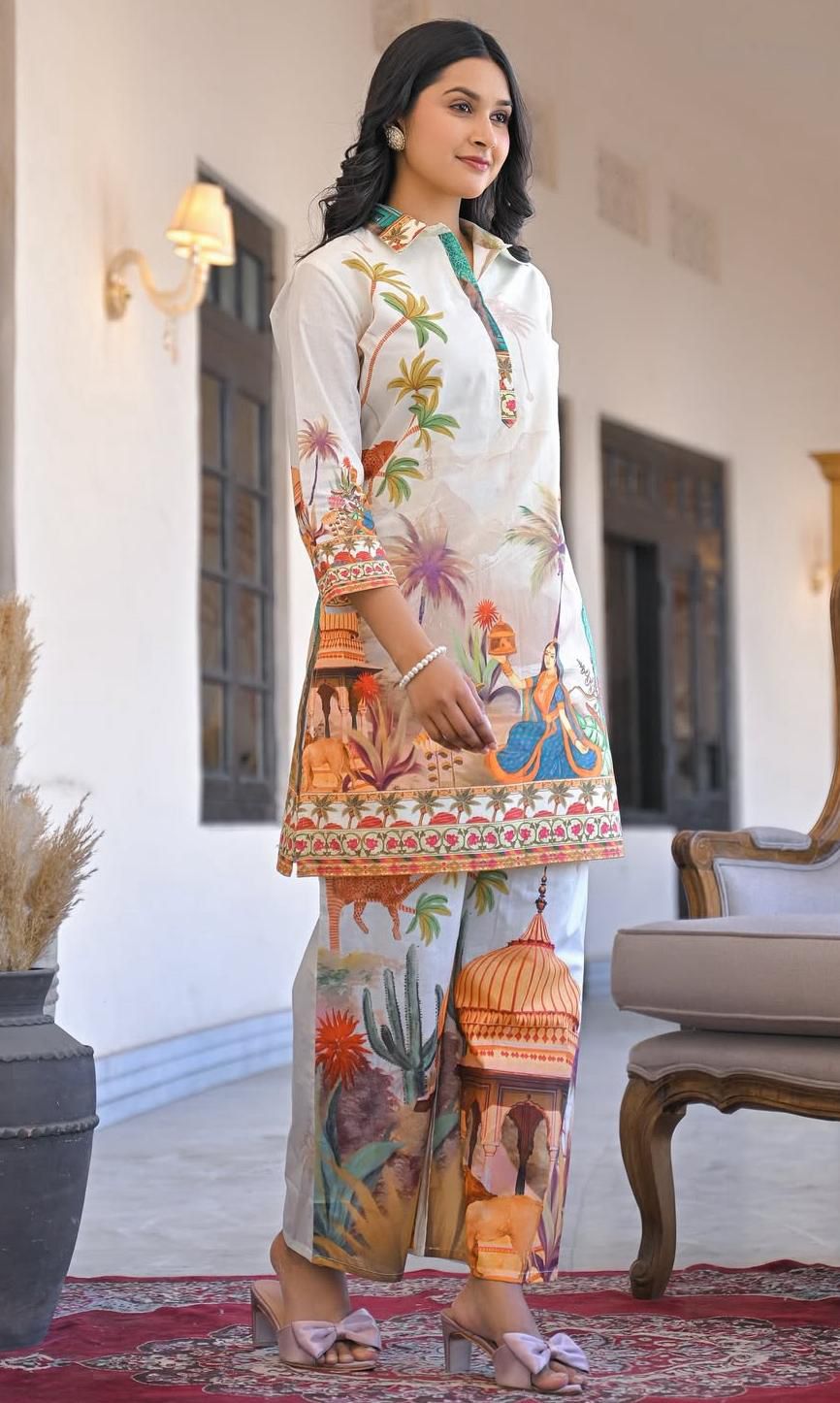 Premium Digital Print Co-Ord Set