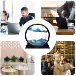 QUICK SAND ART PAINTING (BLUE)