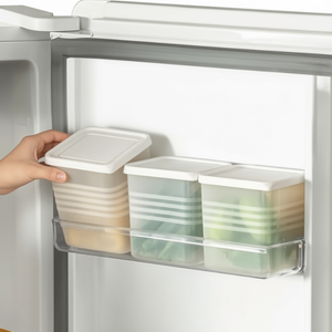 Food Storage Containers for Kitchen, Refrigerator & Pantry Organization (Pack of 6)