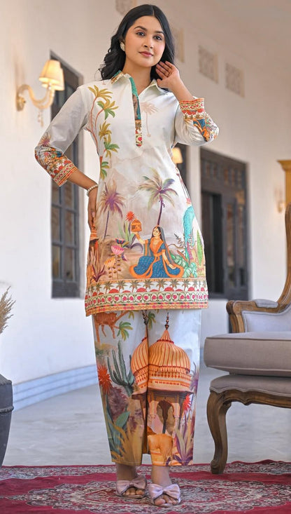 Premium Digital Print Co-Ord Set