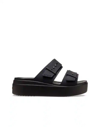 Crocs Brooklyn Buckle Low Wedge sandals
