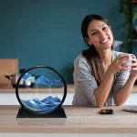 QUICK SAND ART PAINTING (BLUE)