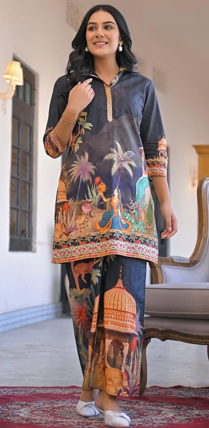 Premium Digital Print Co-Ord Set