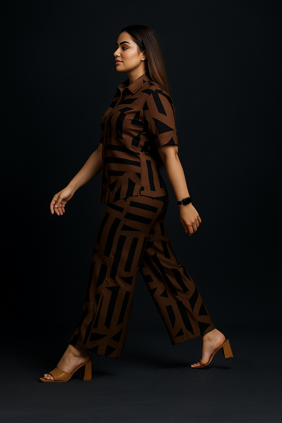 Women Printed Shirt & Trouser

Co-Ords Set