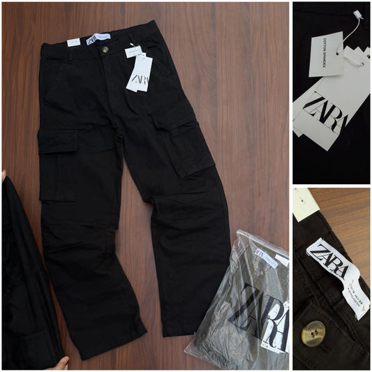 NEW RELAXED FIT ZARA CARGO PANTS