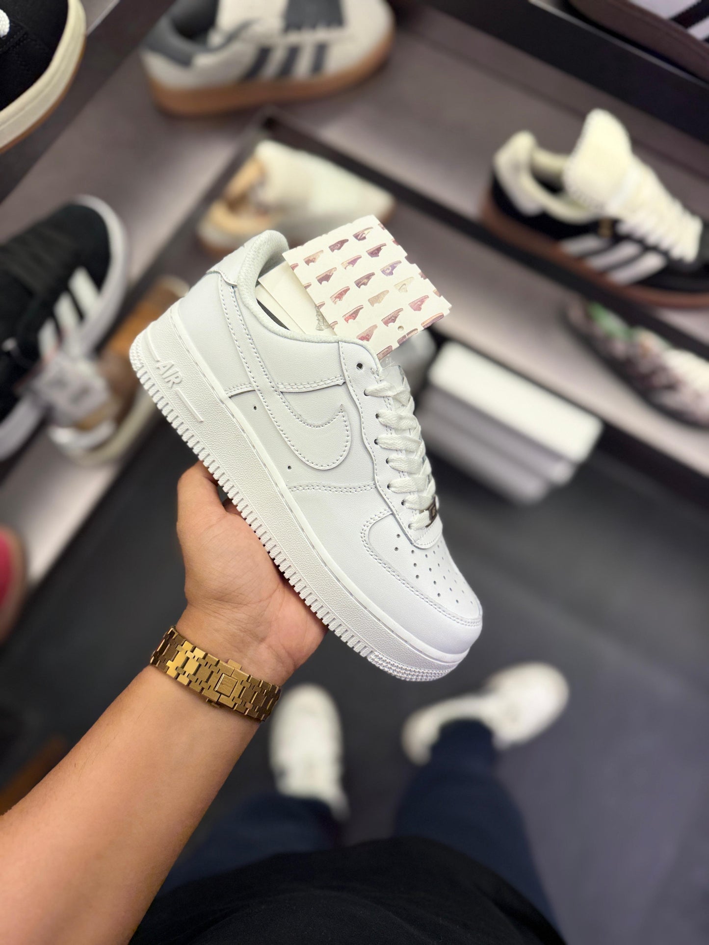 NIKE AIRFORCE ONE WHITE