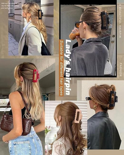 Flexible Hair Claw Clips