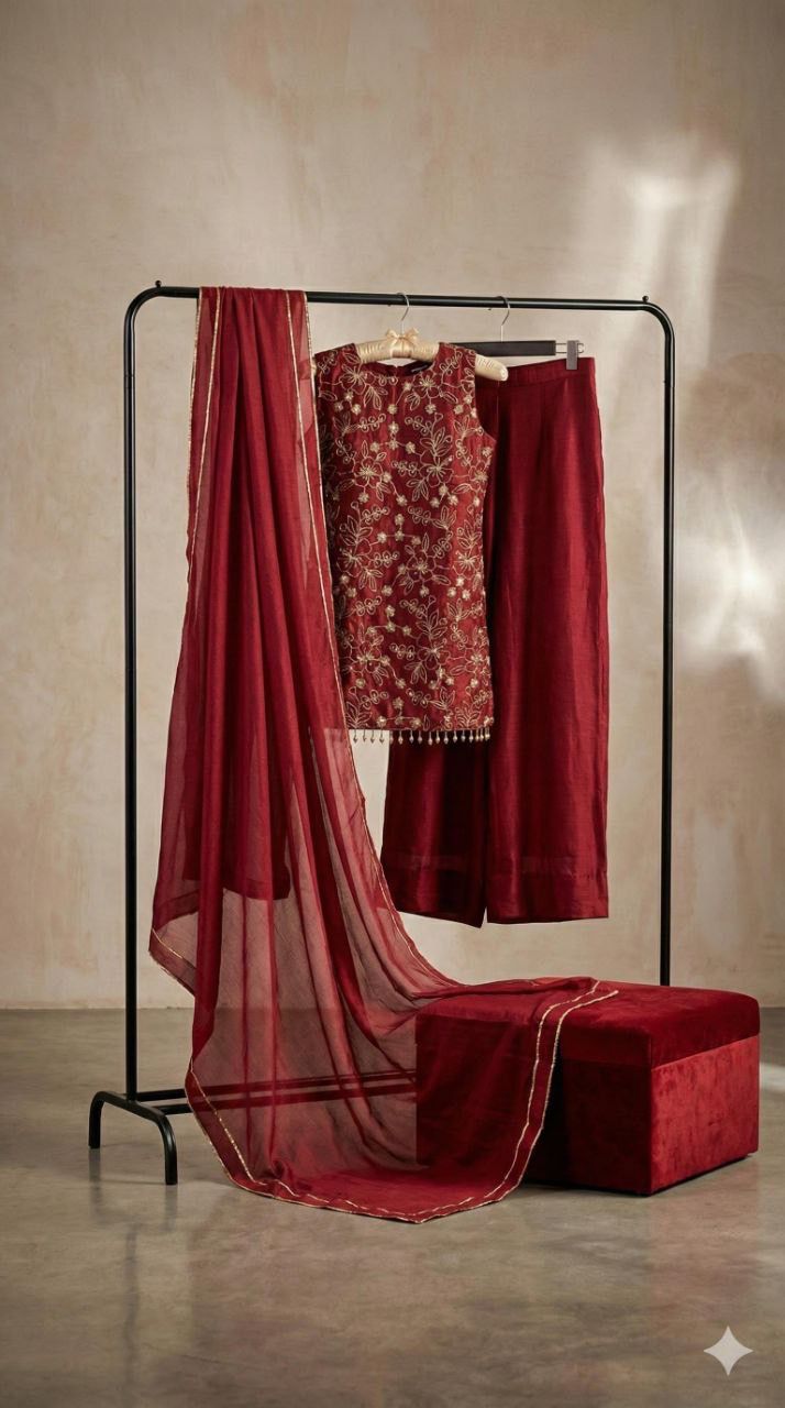 Diya -Sharara suit (three-piece set)