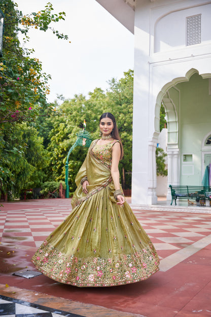Panzora Embroidery Lehenga