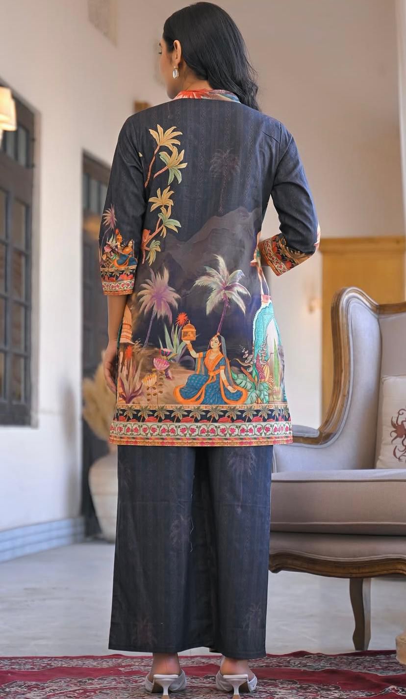 Premium Digital Print Co-Ord Set