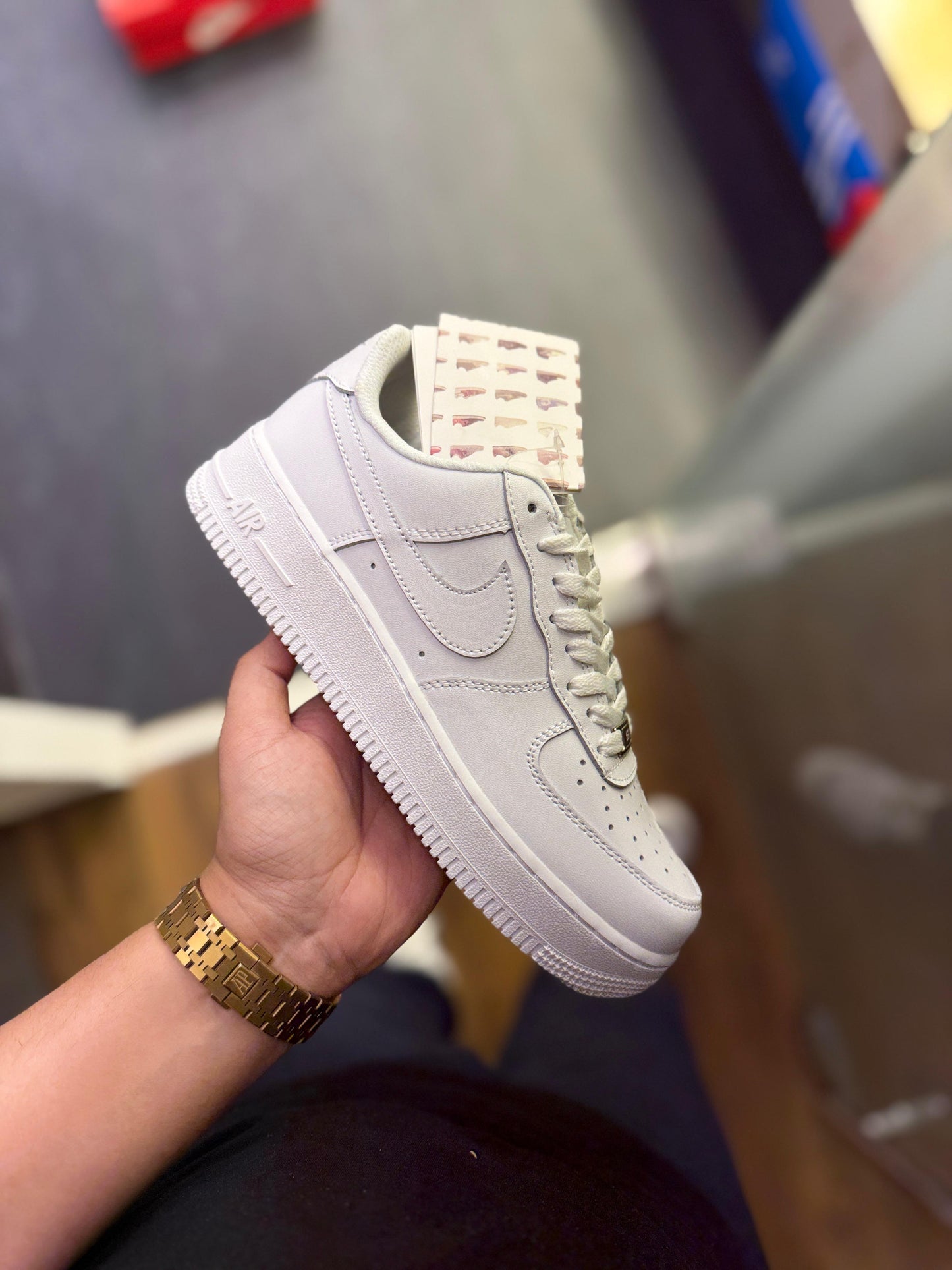 NIKE AIRFORCE ONE WHITE